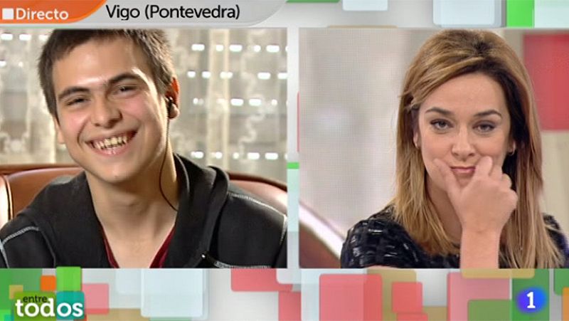 Entre Todos - Toni se gana el corazón de nuestra presentadora