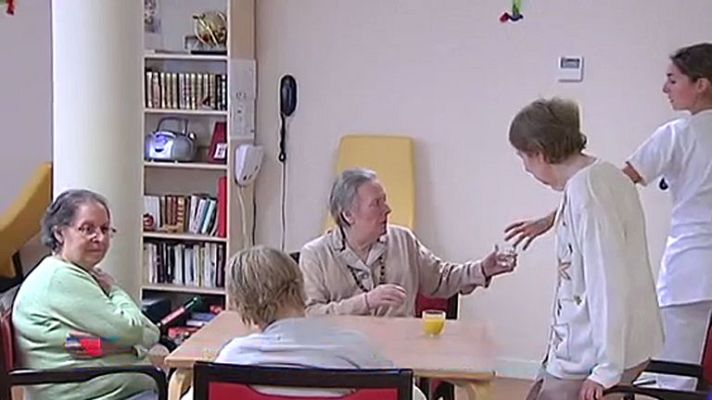 Telediario 1 - Prevención de las caídas en mayores