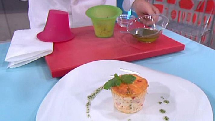 La mañana - Flan salado de huevo