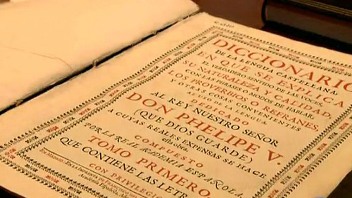 Telediario 1 - Diccionario de Autoridades