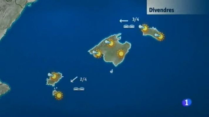 Informatiu Balear - El temps a les Illes Balears - 18/10/13