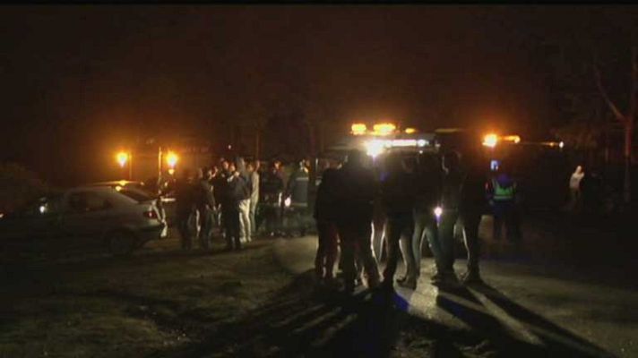 Telediario 1 - Carreras de coches ilegales