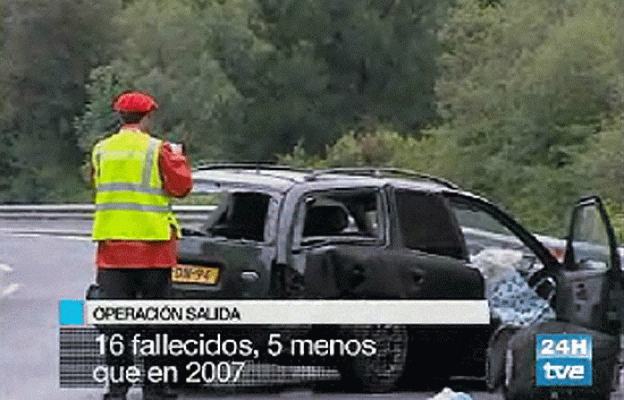  - Fallecen 16 personas en la carretera este  fin de semana, cinco menos que el año pasado