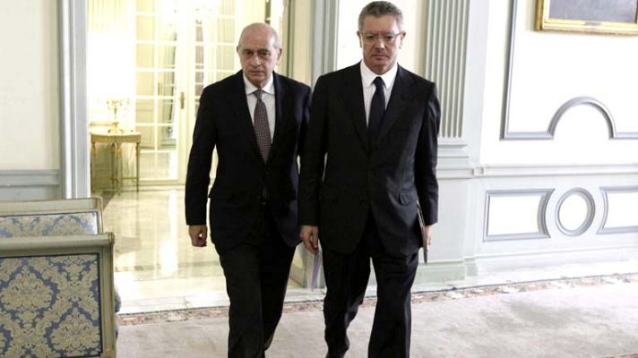 Telediario 1 - Reacción ministros a la sentencia