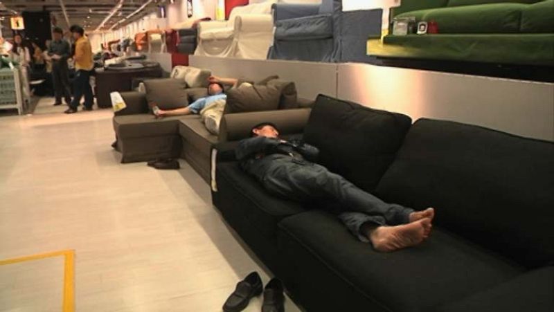 Los chinos se sienten como en casa en Ikea