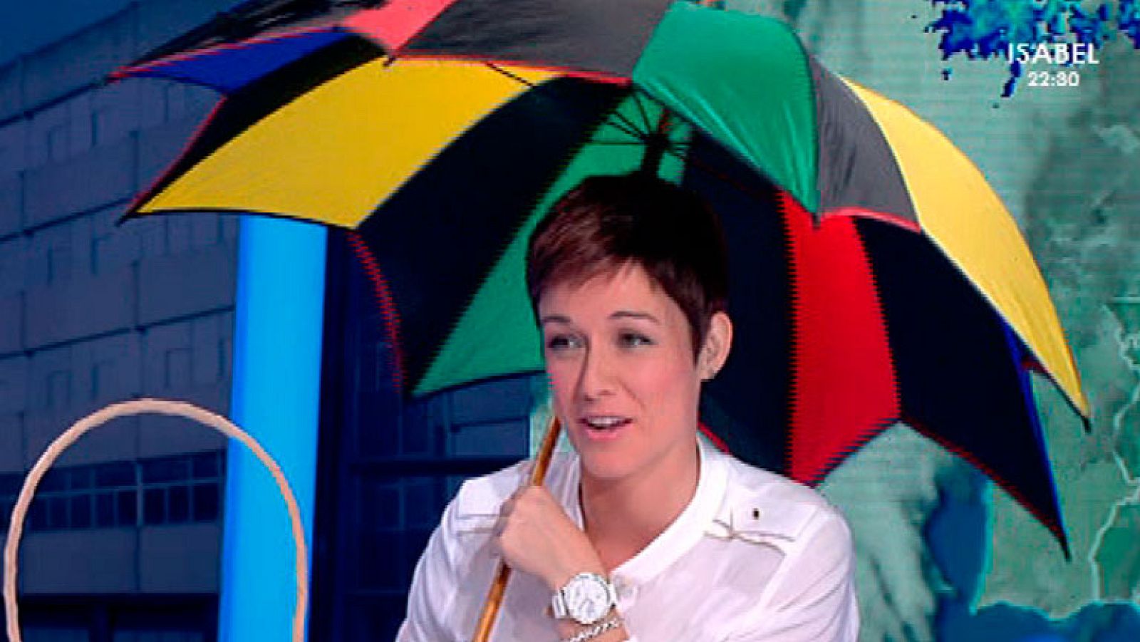 España Directo- Paraguas, chubasquero..¡y piedras en los bolsillos!