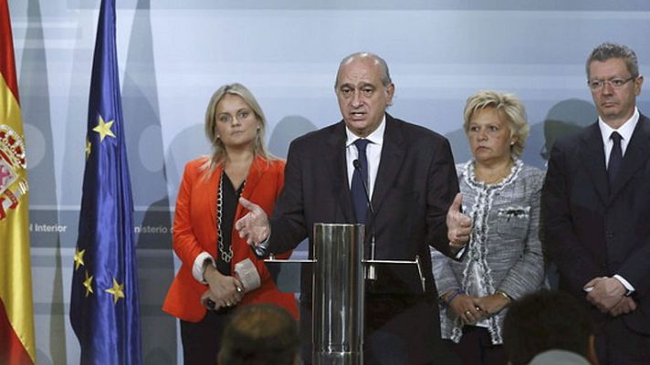 Telediario 1 - La AVT se reúne con el Gobierno