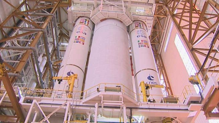 Telediario 1 - Satélite GAIA en órbita