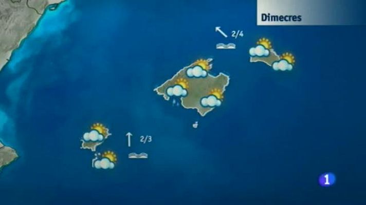 Informatiu Balear - El temps a les Illes Balears - 22/10/13