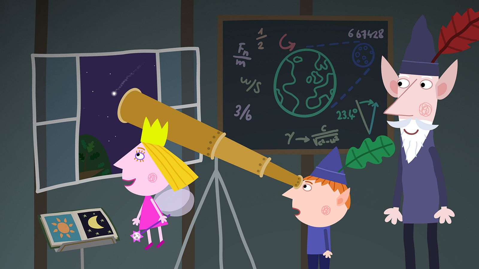 El pequeño reino de Ben y Holly - La estrella fugaz  - RTVE.es - El pequeño reino de Ben y Holly | Ver