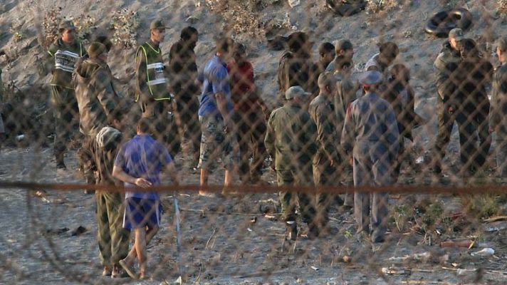 Telediario 1 - Debate sobre la inmigración