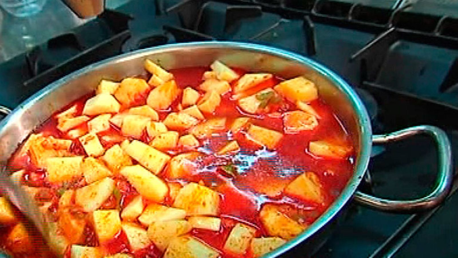 España directo - Patatas guisadas con pulpo