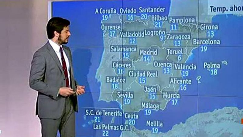 Fuertes lluvias en Galicia, Castilla y León y Extremadura - El tiempo | Ver