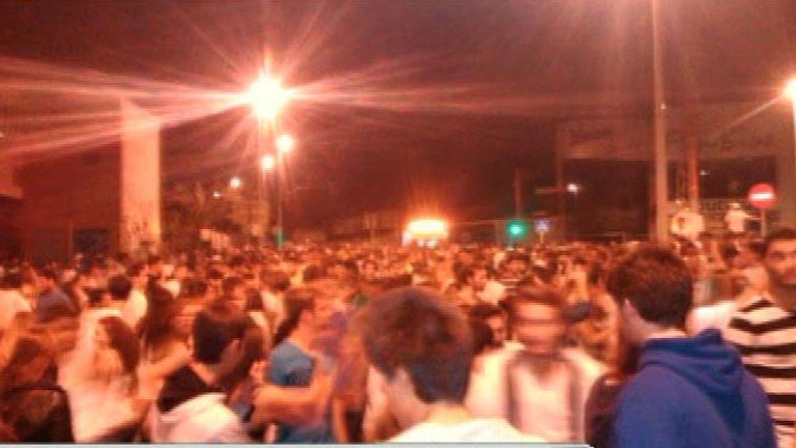 Avalancha en una discoteca de Córdoba