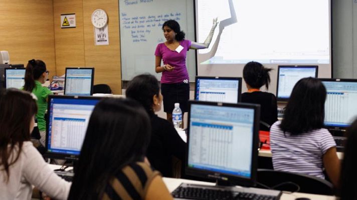 Telediario 1 - Aumenta el trabajo a tiempo parcial