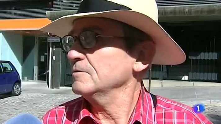 Telediario 1 - El adiós de la gente a Escobar