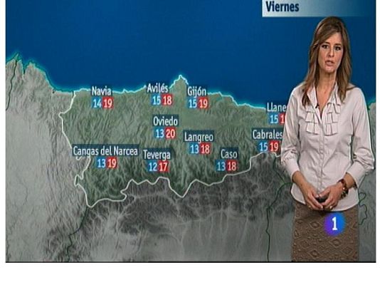Panorama Regional - El tiempo en Asturias - 24/10/13