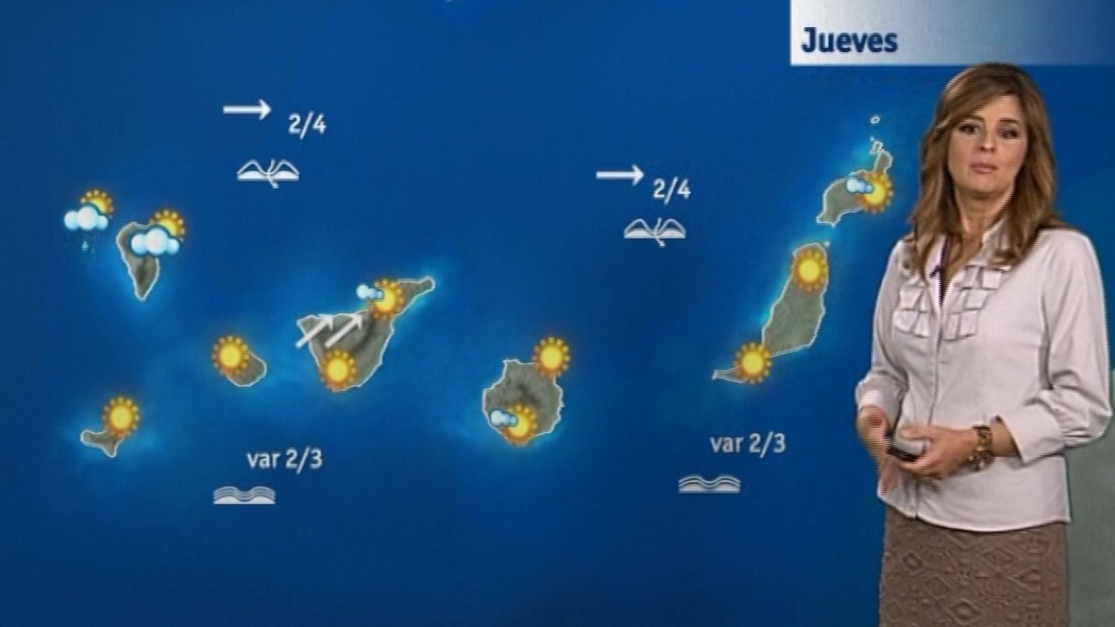 El tiempo en Canarias - 24/10/13 | Ver