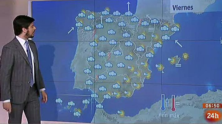 El tiempo - Lluvias en el suroeste