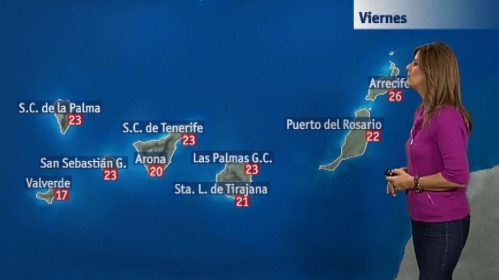 El tiempo en Canarias - 25/10/13 | Ver