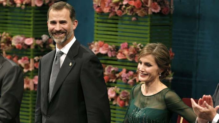 Premios Princesa de Asturias - El príncipe en los Premios