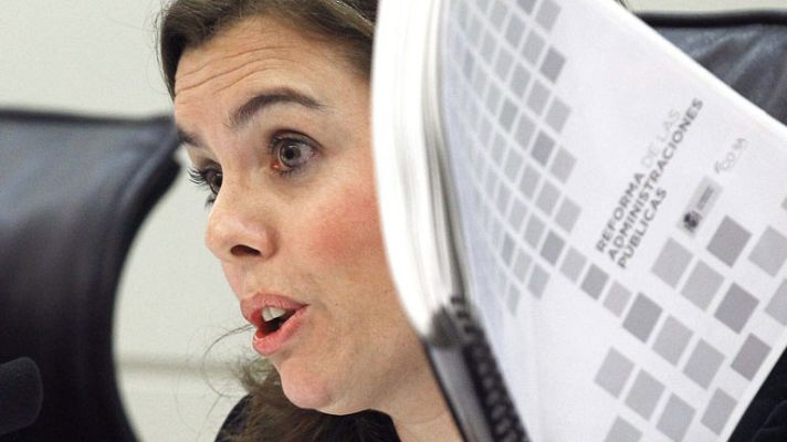 Informativo 24h - Soraya Sáenz de Santamaría: "Los Gobiernos tenemos que empezar a hablar en clave empresarial"
