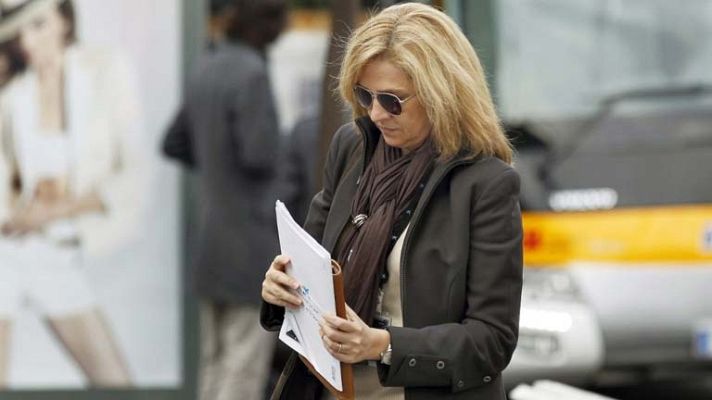 Telediario 1 - Posible imputación de la infanta