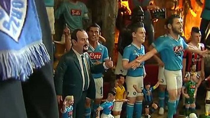 Telediario 1 - Benítez 'arma el belén' en Nápoles