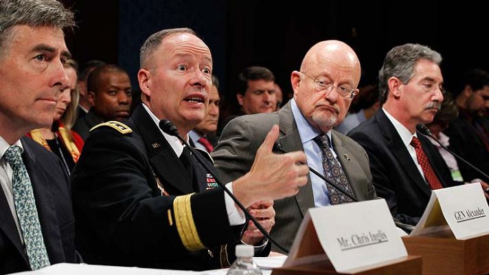 Telediario 1 - El espionaje entre EE.UU. y Europa