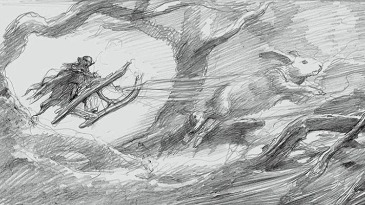 Cultura en Rtve.es - Cómo se hizo 'El Hobbit': "La escena del trineo de Radagast"