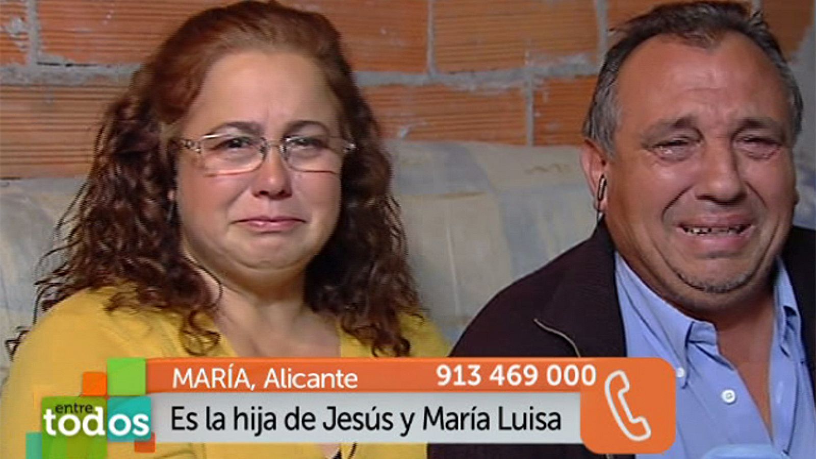 Entre Todos - La hija mayor de Mª Luisa y Jesús llama al programa