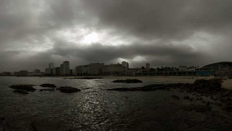 Nuboso en general en todo el extremo norte peninsular