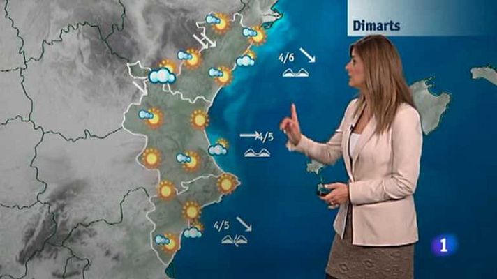 L'informatiu - Comunitat Valenciana - El tiempo en la Comunidad Valenciana - 04/11/13