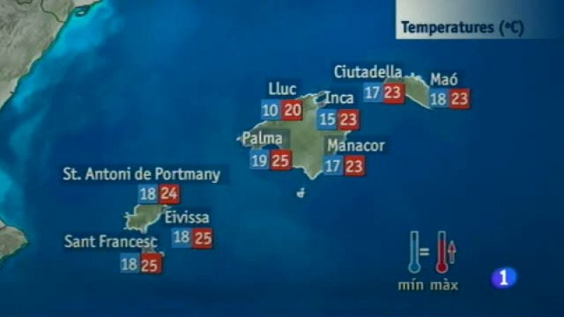 El temps a les Illes Balears - 05/11/13 | Ver