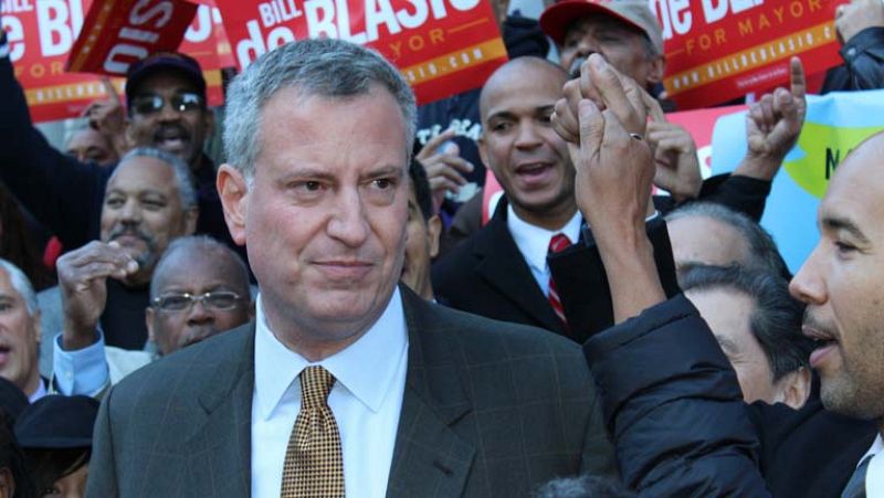 Bill di Blasio podría sustituir a Bloomberg como alcalde de Nueva York, según las encuestas