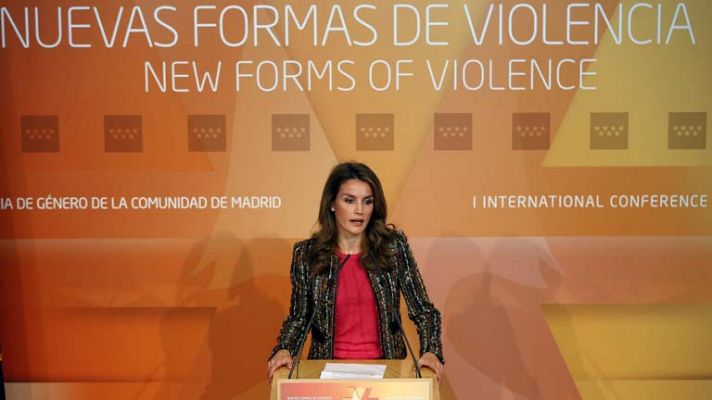 Telediario 1 - Congreso sobre violencia género