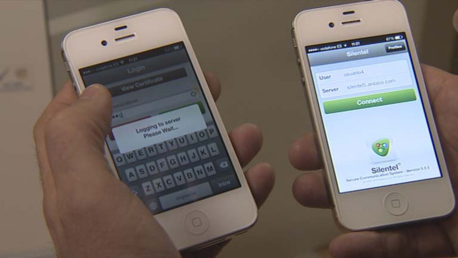 Los líderes políticos internacionales suspenden en seguridad telefónica