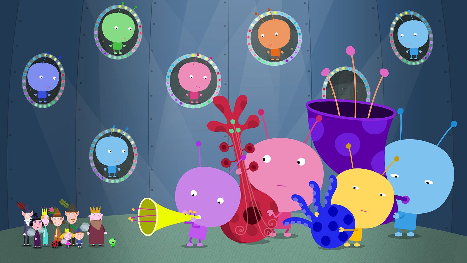 El pequeño reino de Ben y Holly - El planeta bong  (2ª parte) - RTVE.es - El pequeño reino de Ben y Holly | Ver