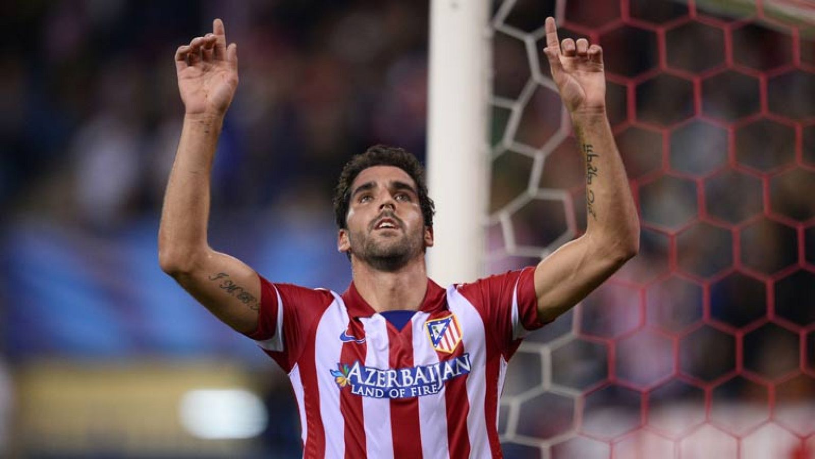 El centrocampista del Atlético de Madrid Raúl García ha marcado el segundo gol de su equipo ante el Austria de Viena (2-0) en el minuto 25 de juego. Ha sido un remate de cabeza tras un pase de Diego Costa.