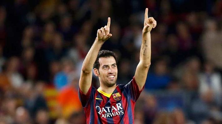 Champions League - Busquets: "A veces nos falta chispa, pero estamos contentos"
