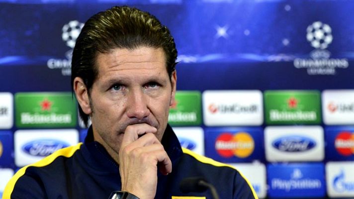 Champions League - Simeone: "En Champions vamos paso a paso"