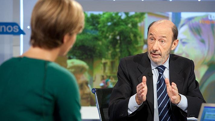 Los desayunos - Rubalcaba en TVE