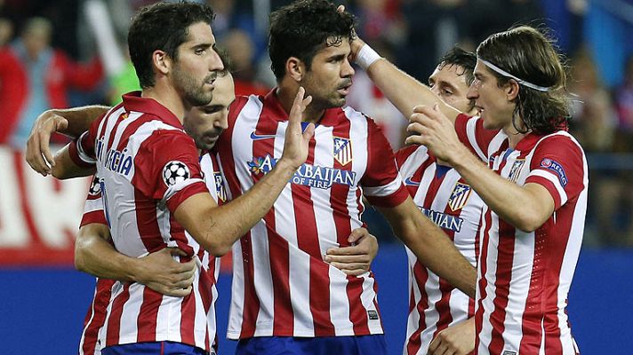Telediario 1 - El Atlético, a octavos como primero de grupo