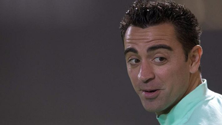 Telediario 1 - Xavi: "Quizá hayamos bajado un poco el nivel"