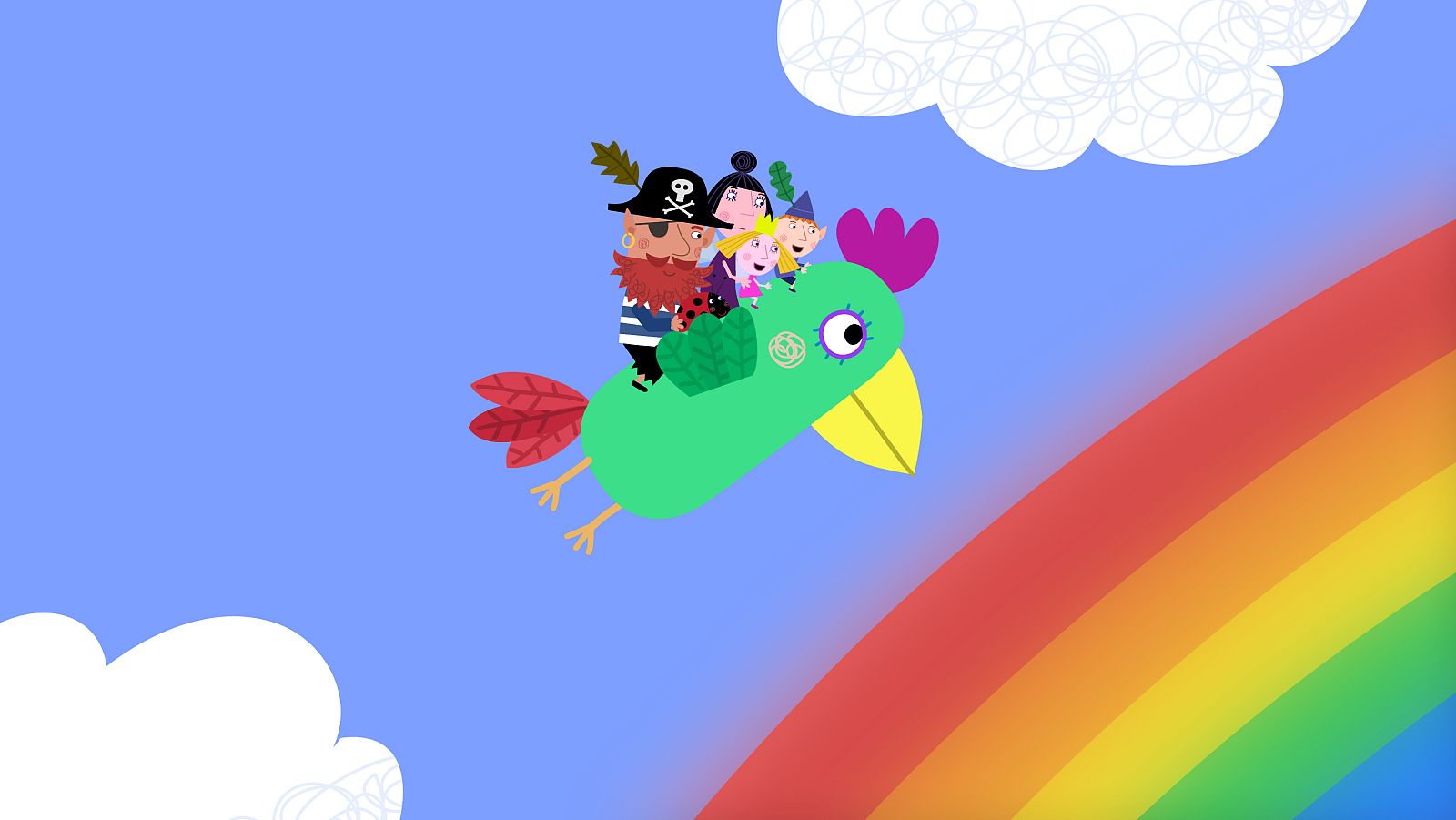 El pequeño reino de Ben y Holly - El arcoiris de barbarroja - RTVE.es - El pequeño reino de Ben y Holly | Ver