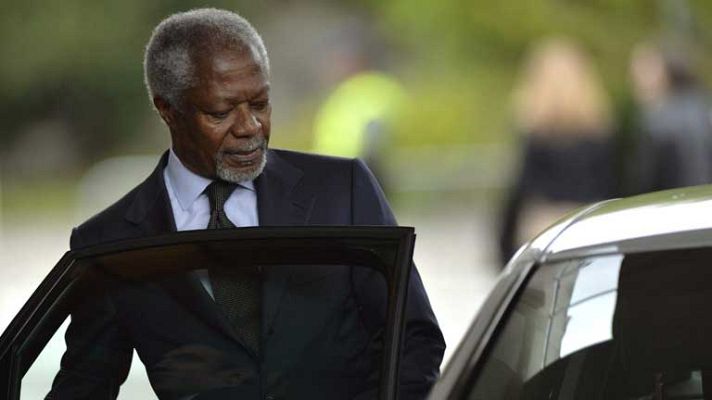 Telediario 1 - Negociaciones de la ONU en Ginebra