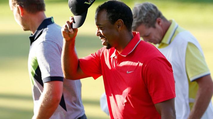 Telediario 1 - Otro golpe imposible de Tiger Woods