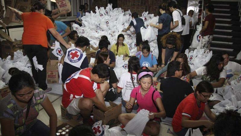 En Filipinas, la situación es dramática según Mª Jesús Vega, Portavoz de ACNUR