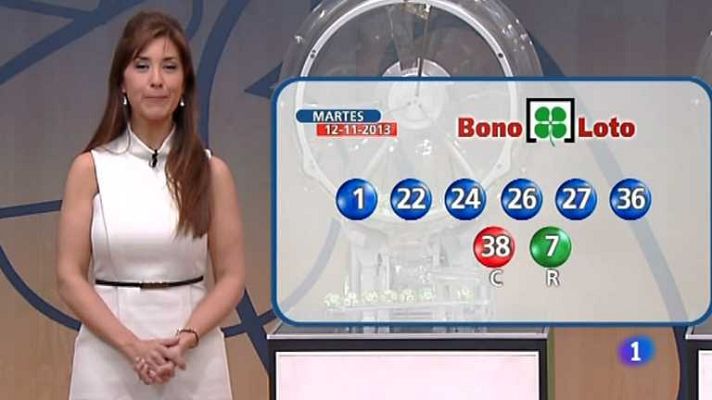 Loterías - Bonoloto + Euromillones - 12/11/13