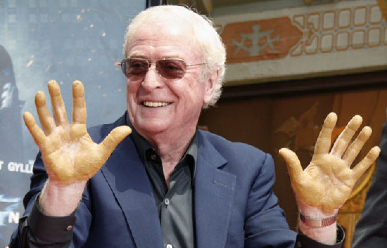Michael Caine en el paseo de la Fama